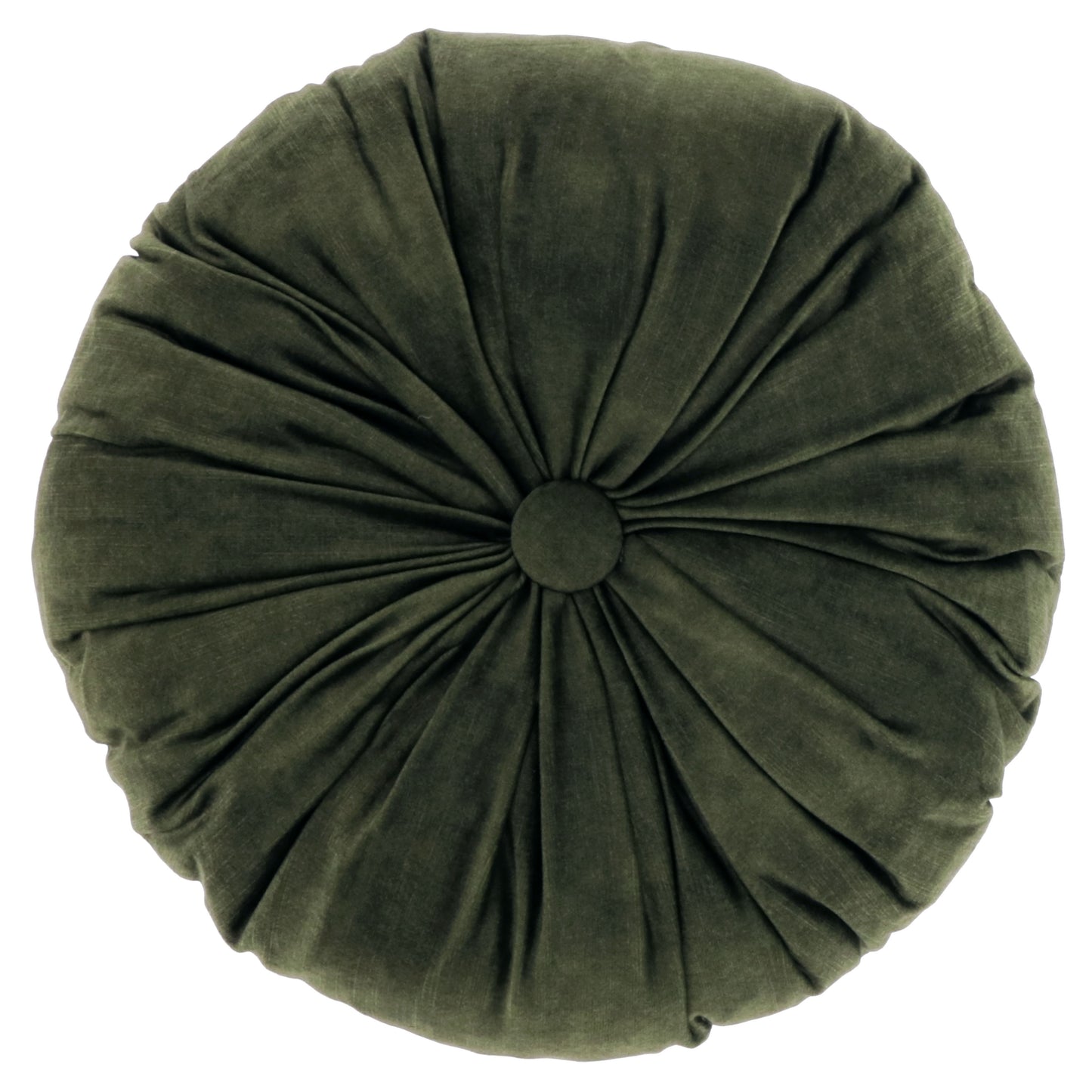 BASICS - Sierkussen - 40 cm rond - Effen kleur - Luxe uitstraling - Meerbach Home Deco