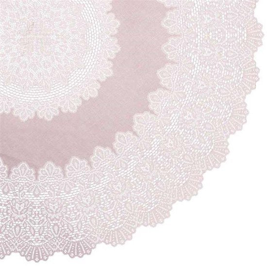 Amira - Tafelkleed - 152 cm rond - Voor buiten - Zomers tuintafelkleed