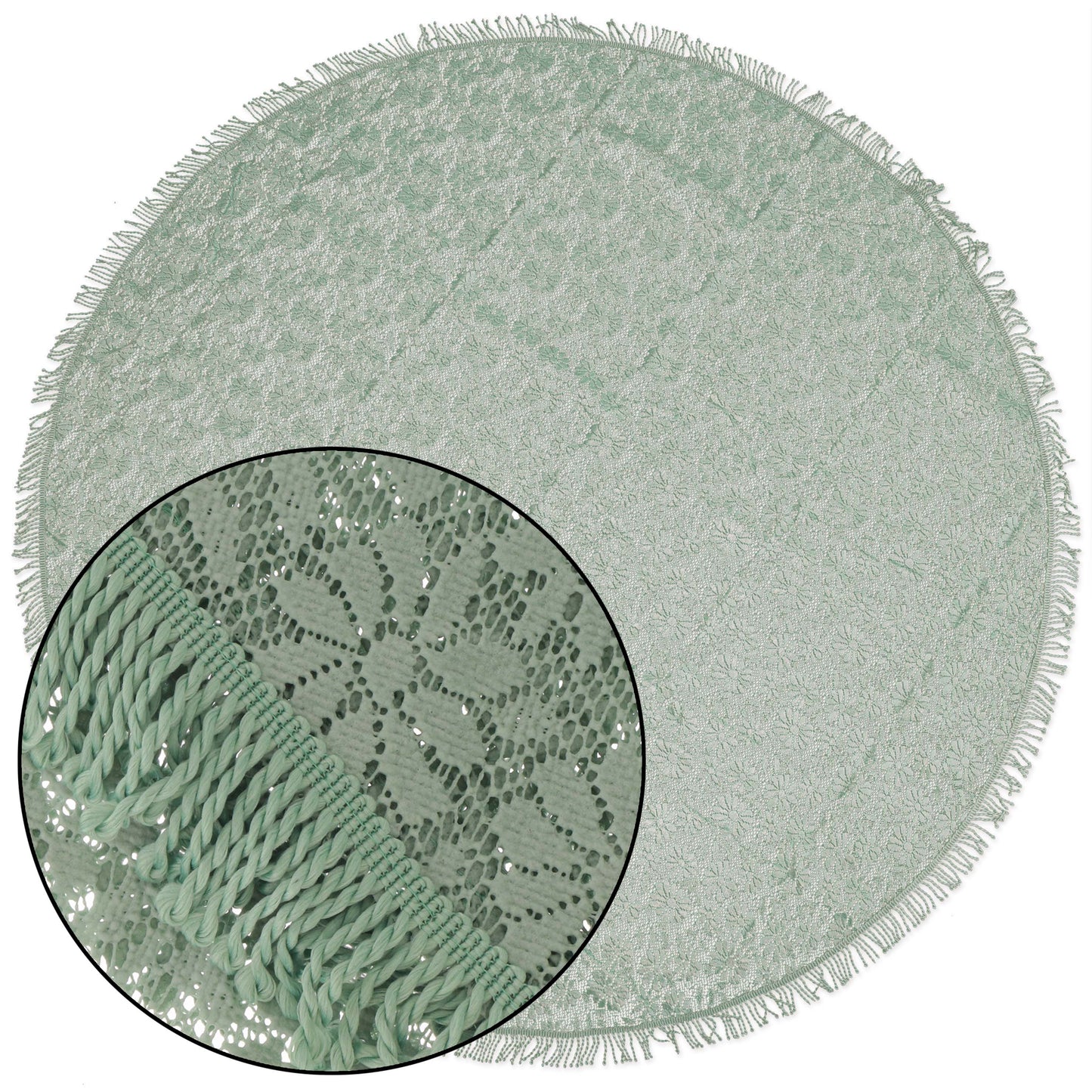 Unique Outdoor - Tafelkleed - 160 cm rond - Voor buiten - Foam