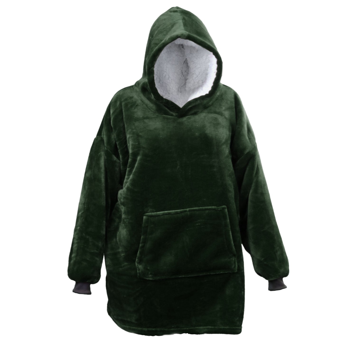 Unique Living OVERSIZED HOODIE - Hoodie - 70x50x87 cm - Heerlijk warm - Effen kleur - Teddy binnenkant - Meerbach Home Deco