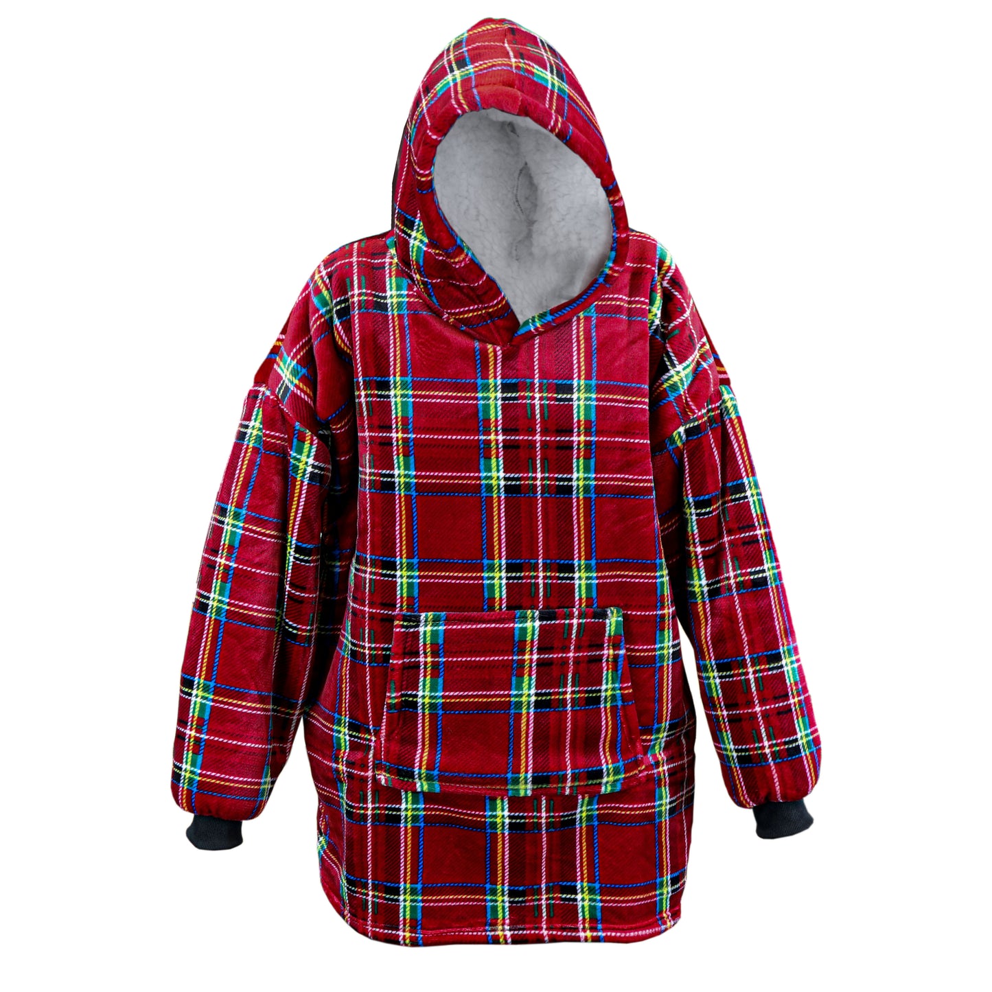 XMAS HOODIE - Hoodie - 70x50x87 cm - Kerst - Teddy binnenkant - Heerlijk warm - Meerbach Home Deco