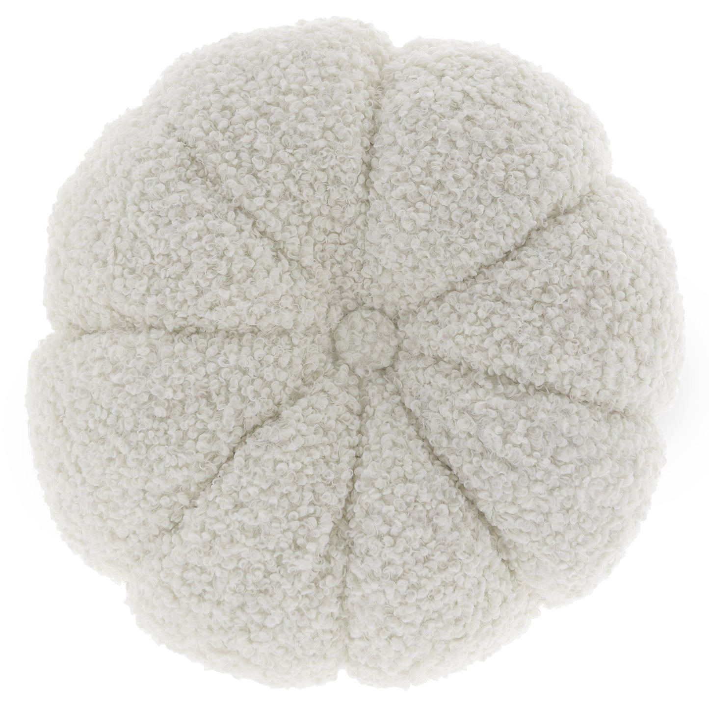 Chico sierkussen - 40cm rond - Bouclé - Meerbach Home Deco