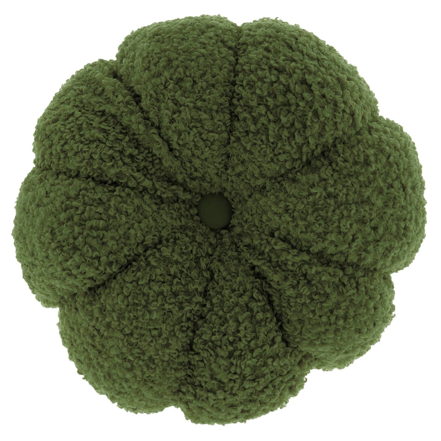 Chico sierkussen - 40cm rond - Bouclé - Meerbach Home Deco
