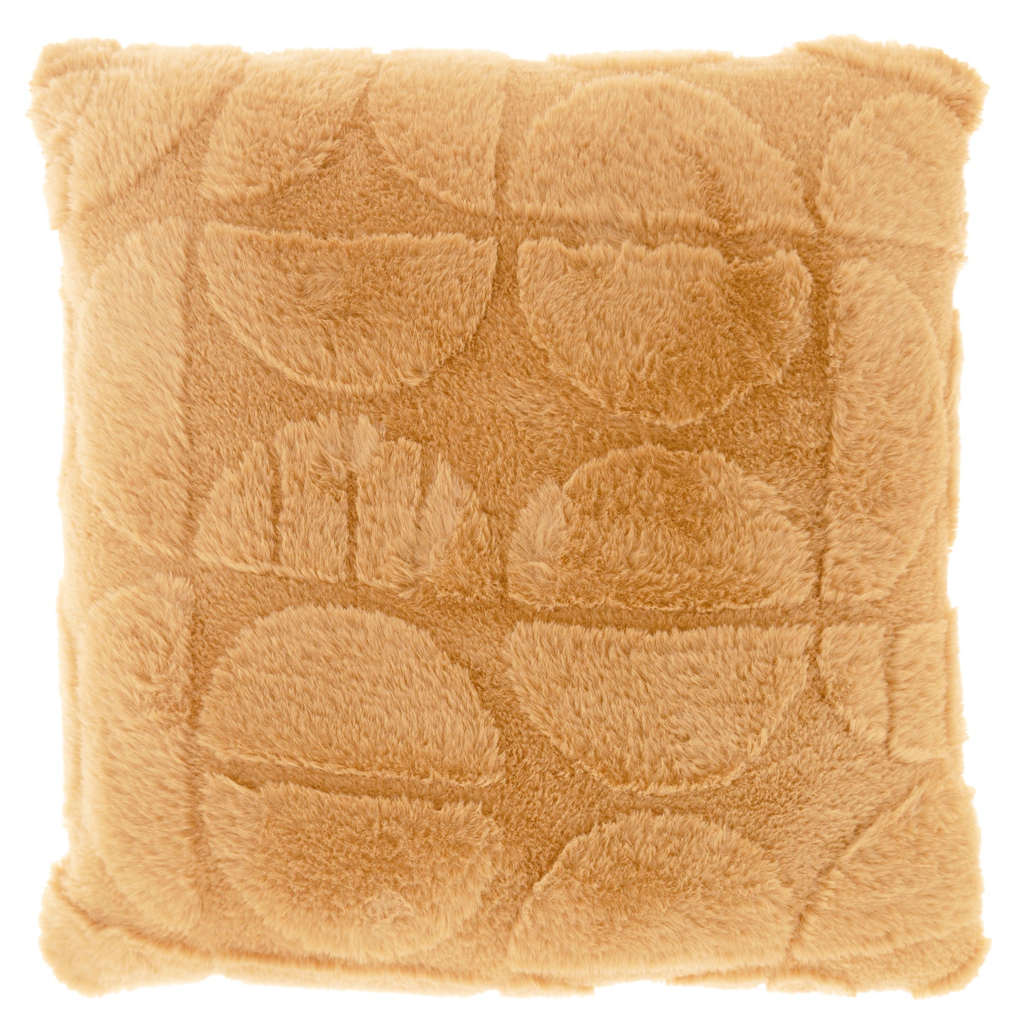 MILAN - Sierkussen - 45x45 cm - Abstract patroon - Korte fake-fur - Meerbach Home Deco