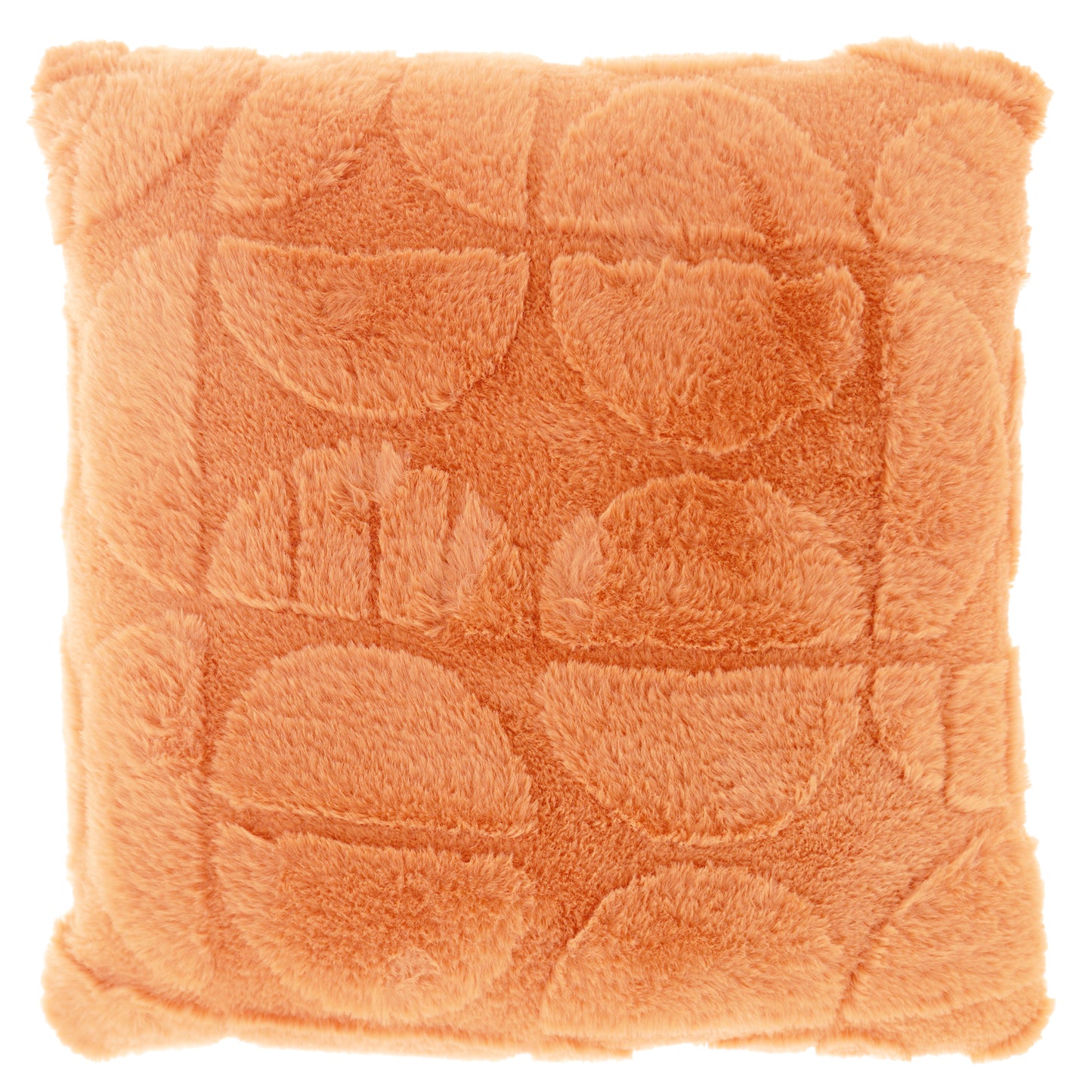 MILAN - Sierkussen - 45x45 cm - Abstract patroon - Korte fake-fur - Meerbach Home Deco
