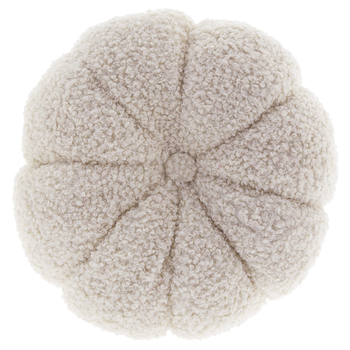 Chico sierkussen - 40cm rond - Bouclé - Meerbach Home Deco