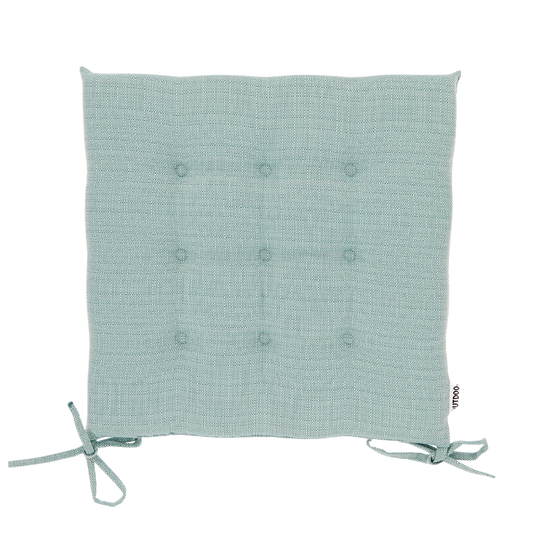BLISS OUTDOOR - Chairpad - 40x40x3 cm - Water-repellent - Linen look