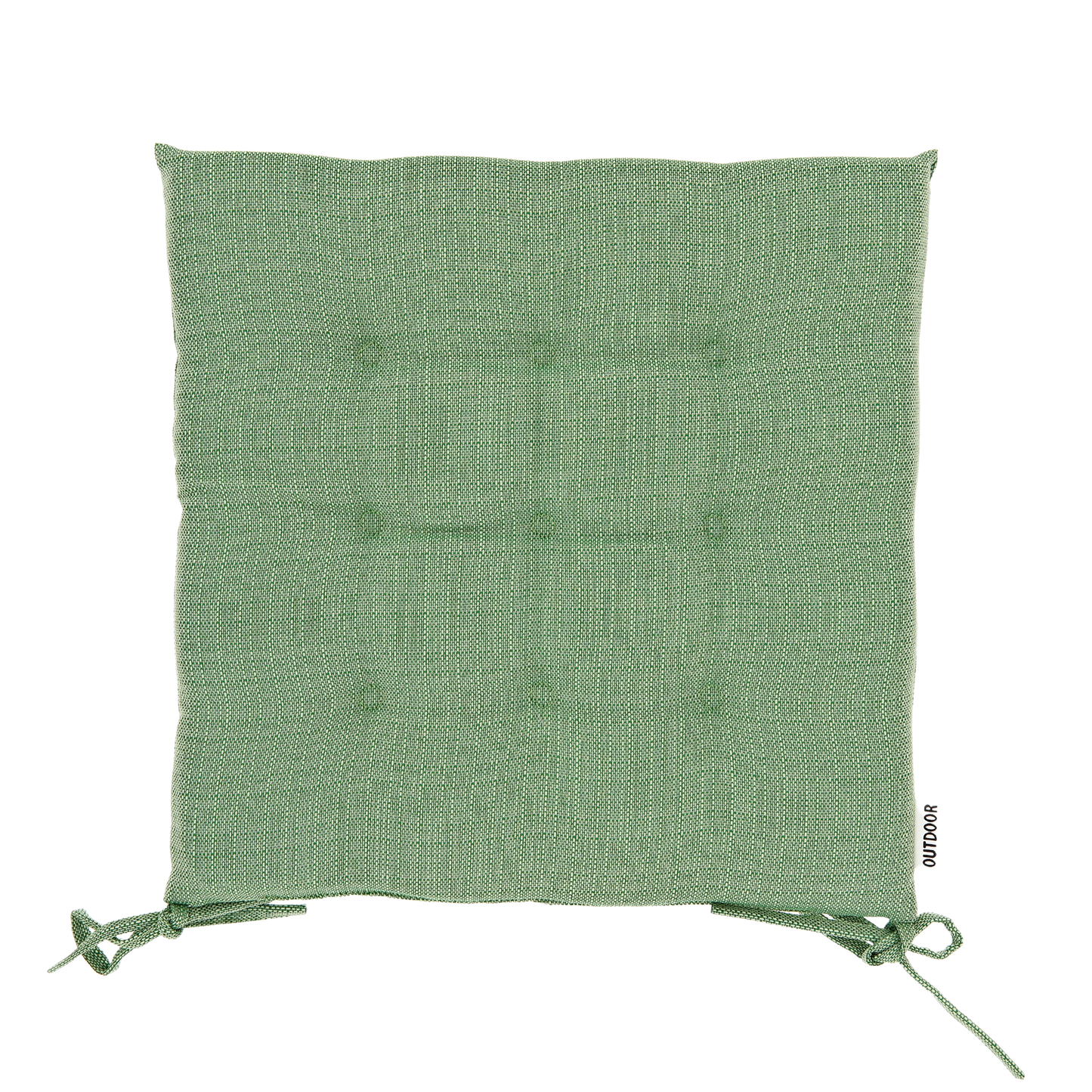 BLISS OUTDOOR - Chairpad - 40x40x3 cm - Water-repellent - Linen look
