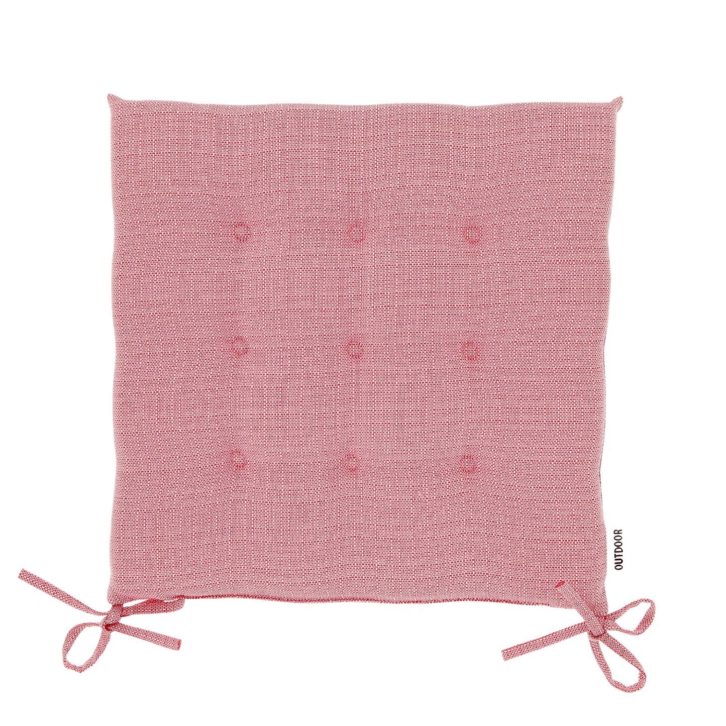 BLISS OUTDOOR - Chairpad - 40x40x3 cm - Water-repellent - Linen look