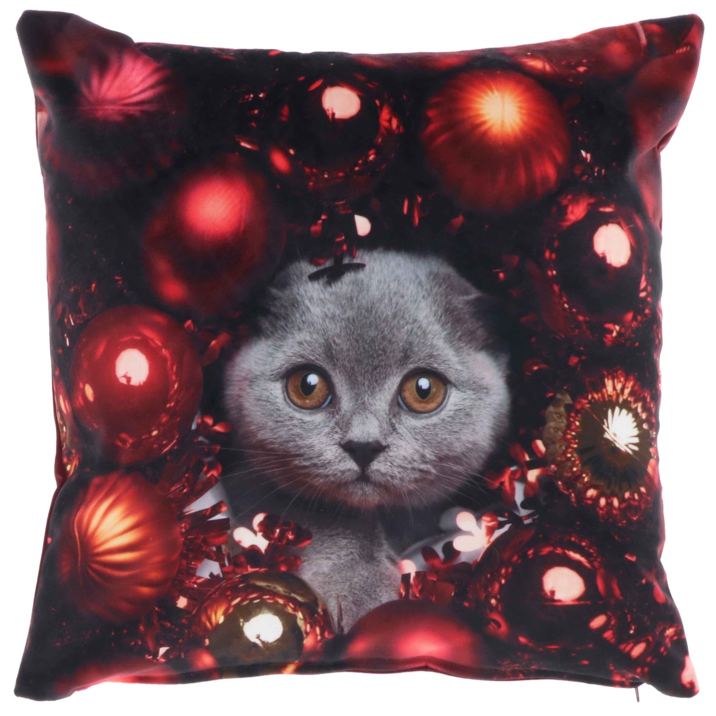 XMAS print sierkussen - 45x45 cm - Meerbach Home Deco