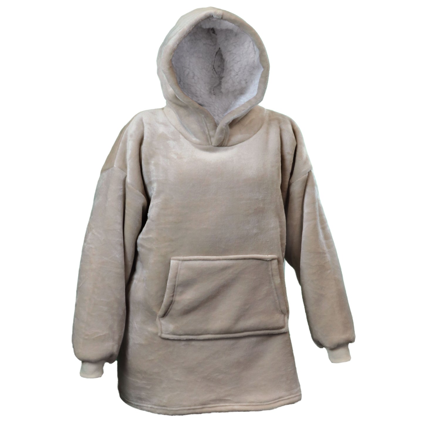 Unique Living OVERSIZED HOODIE - Hoodie - 70x50x87 cm - Heerlijk warm - Effen kleur - Teddy binnenkant - Meerbach Home Deco