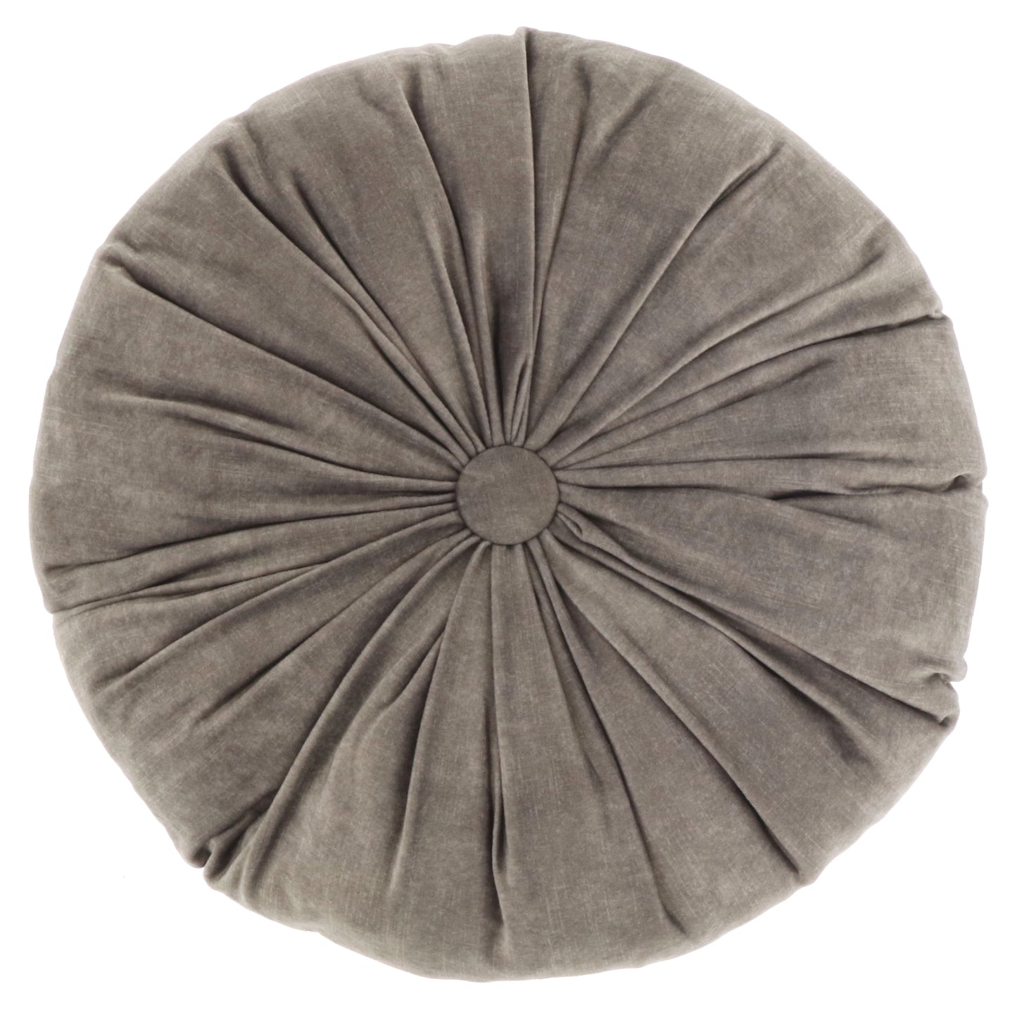 BASICS - Sierkussen - 40 cm rond - Effen kleur - Luxe uitstraling - Meerbach Home Deco