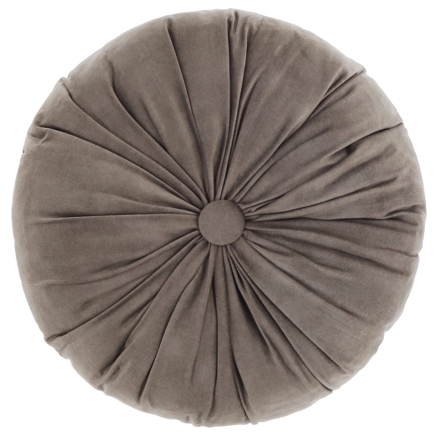 BASICS - Sierkussen - 40 cm rond - Effen kleur - Luxe uitstraling - Meerbach Home Deco