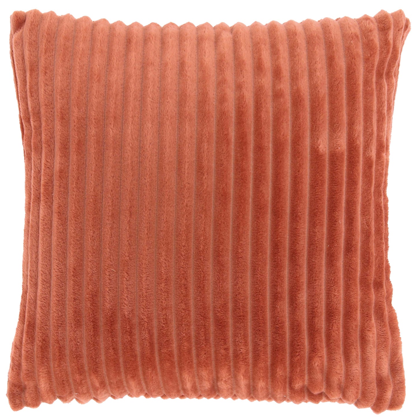 DEZ - Sierkussen - 45x45 cm - Effen - Ribmotief - Meerbach Home Deco