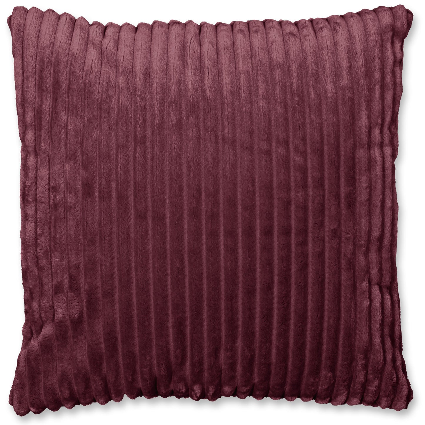 DEZ - Decorative cushion - 45x45 cm - Plain - Rib motif