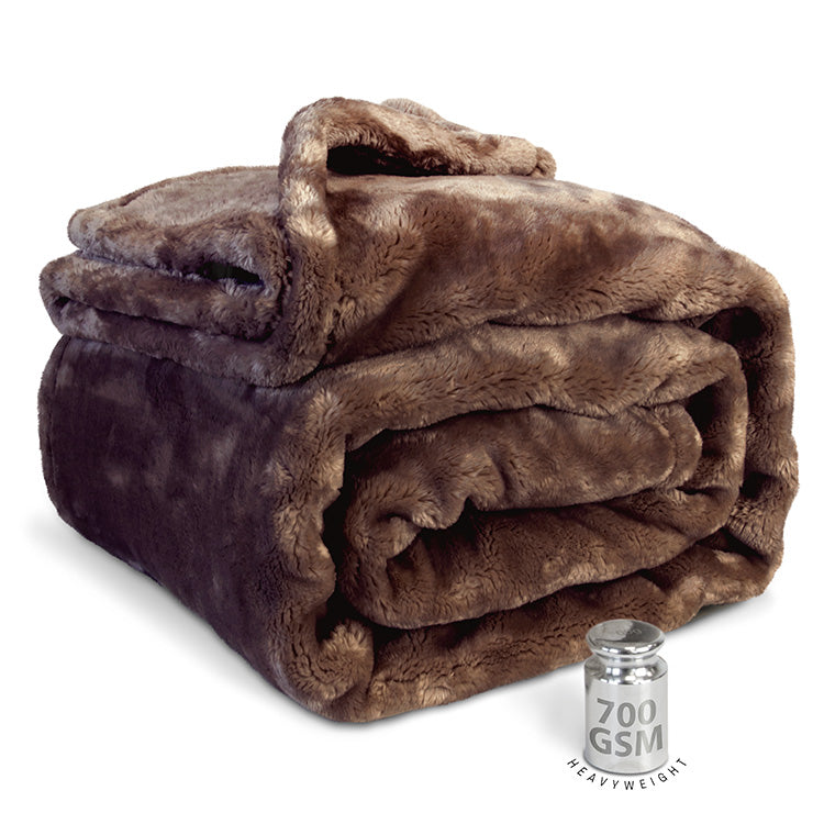 Plaid Silke rocky brown productafbeelding