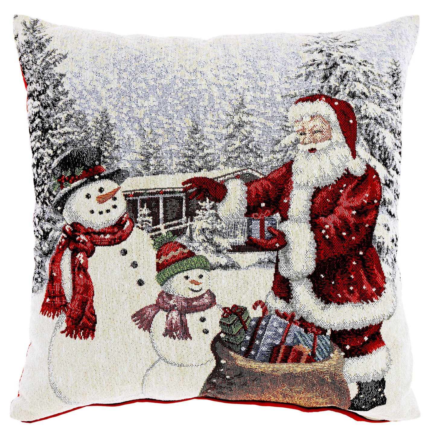 ZWJD Kerst Kussenhoezen Bank 2-Pack 45x45 Linnen - Huisdecoratie ZWJD Kerst Kussenhoezen Bank 2-Pack 45x45 Linnen - Huisdecoratie