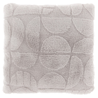 MILAN - Sierkussen - 45x45 cm - Abstract patroon - Korte fake-fur - Meerbach Home Deco