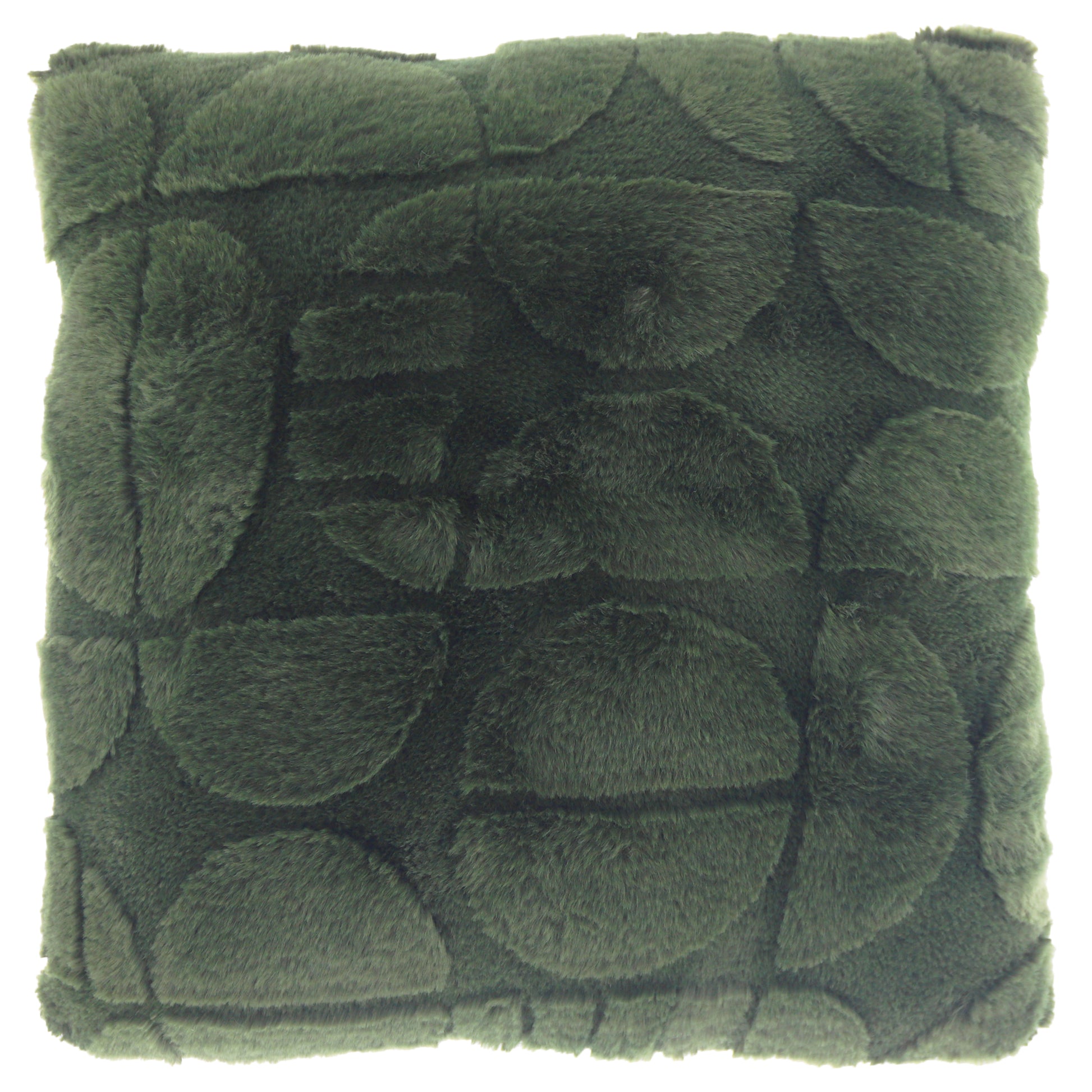 MILAN - Sierkussen - 45x45 cm - Abstract patroon - Korte fake-fur - Meerbach Home Deco