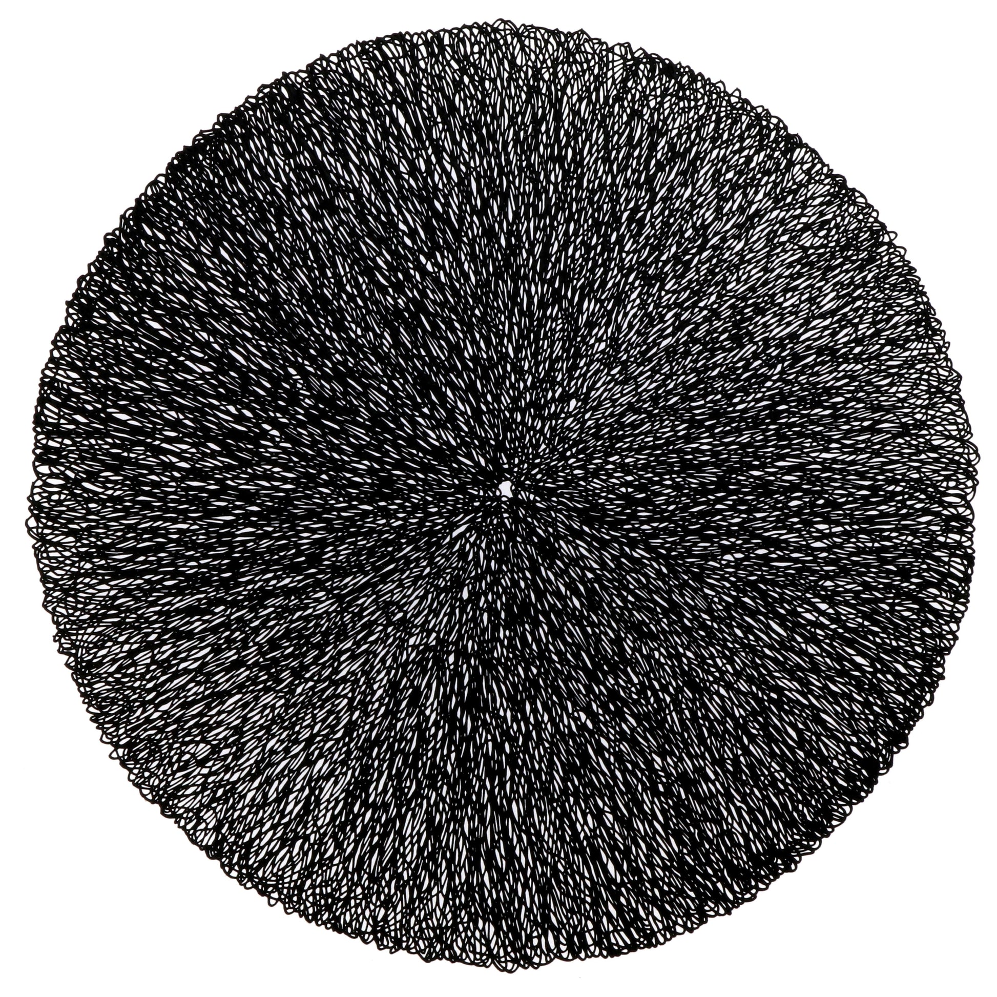 CIARA - Placemat - 38 cm - Rond - Glans - Chique - Kerst - Meerbach Home Deco