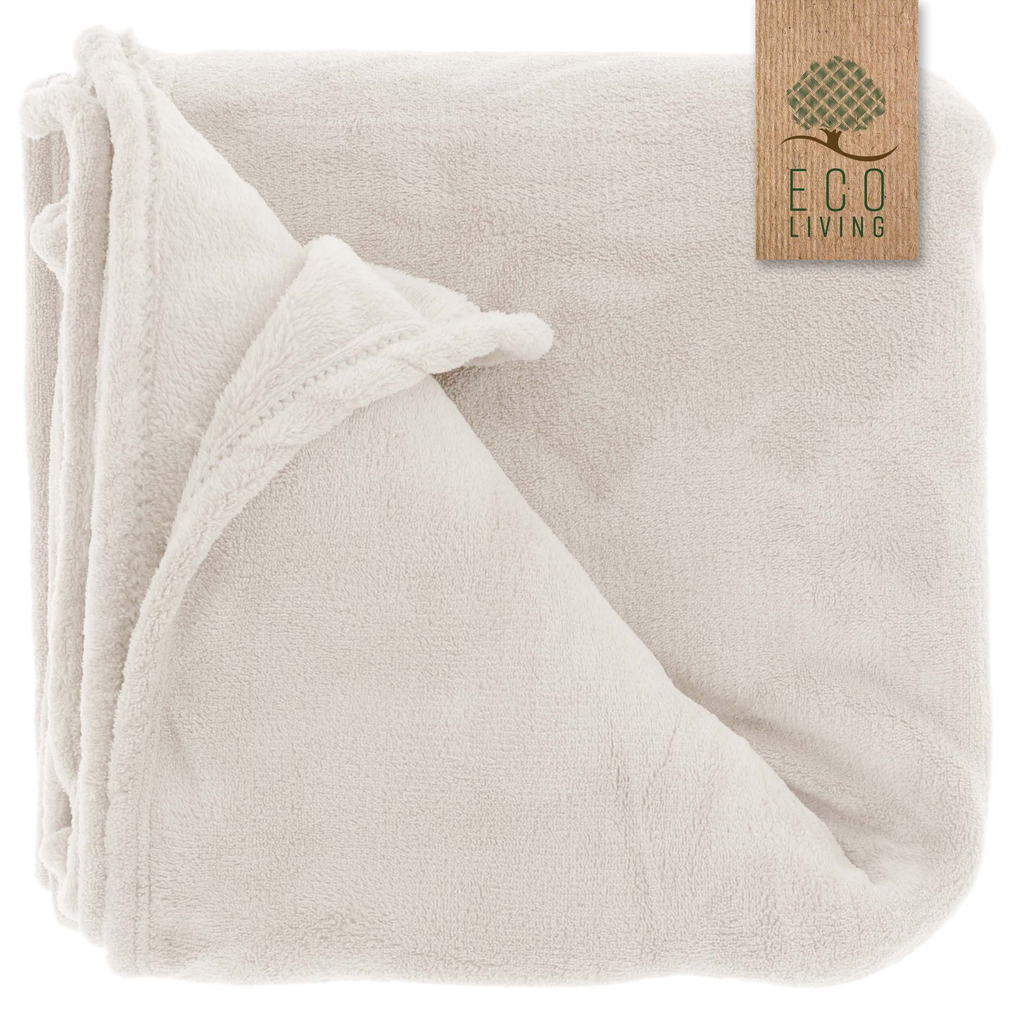 BAILEY - Plaid - 130x180 cm - Duurzaam - Gerecycled - Superzacht - Meerbach Home Deco