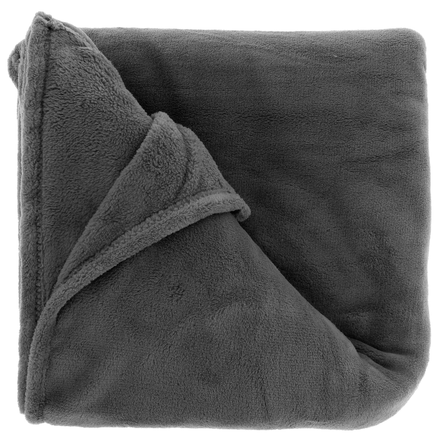 CLAUDI plaid - 130x160 cm - Fleece - Meerbach Home Deco
