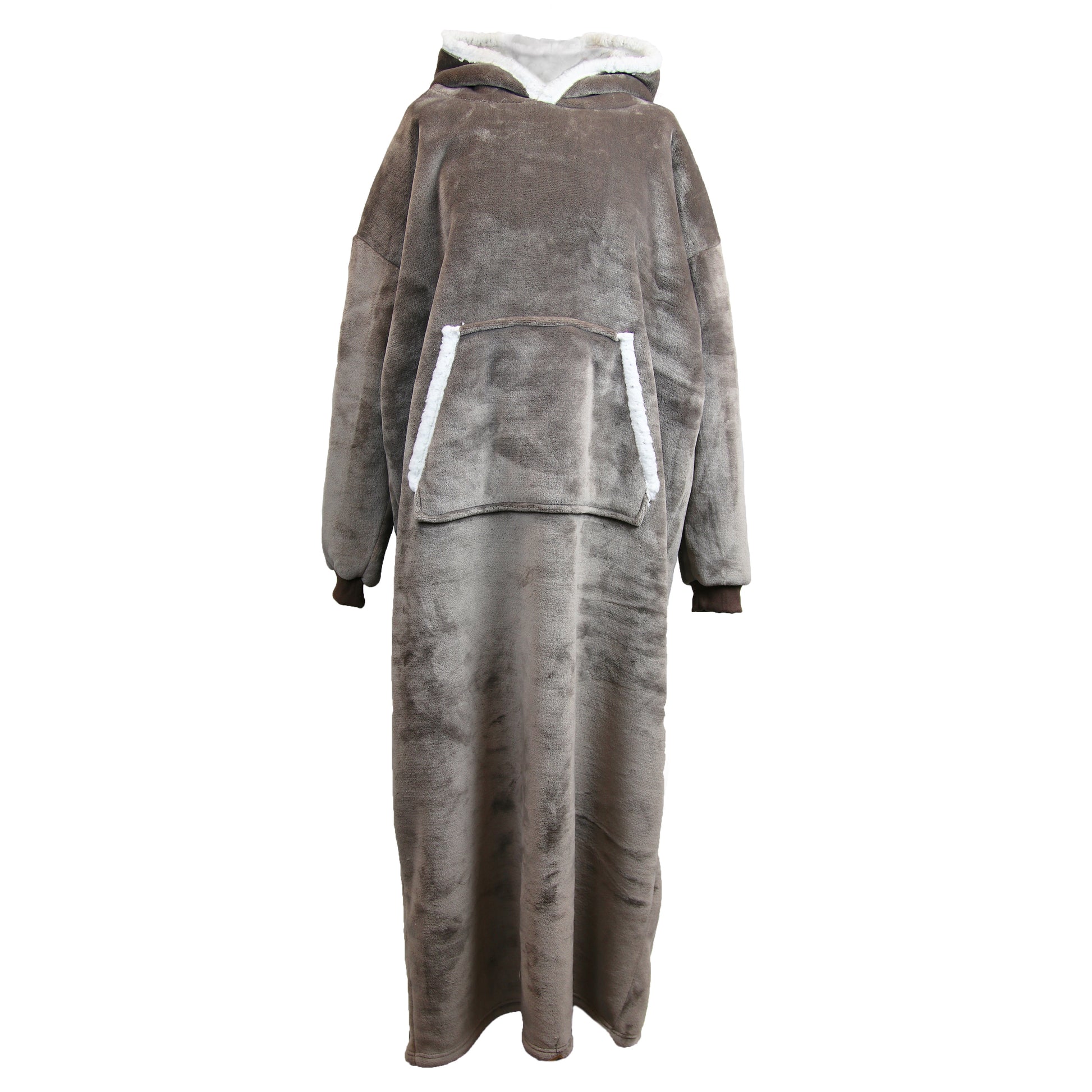 OVERSIZED HOODIE - 75x150 cm - Heerlijk warm - Lang - Fleece