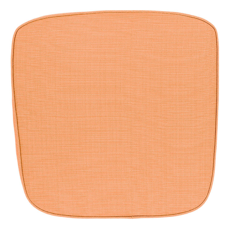 BLISS OUTDOOR - Wicker chair cushion - 46x47x4 cm - Water-repellent - Linen look