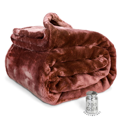 Plaid Silke marsala productafbeelding