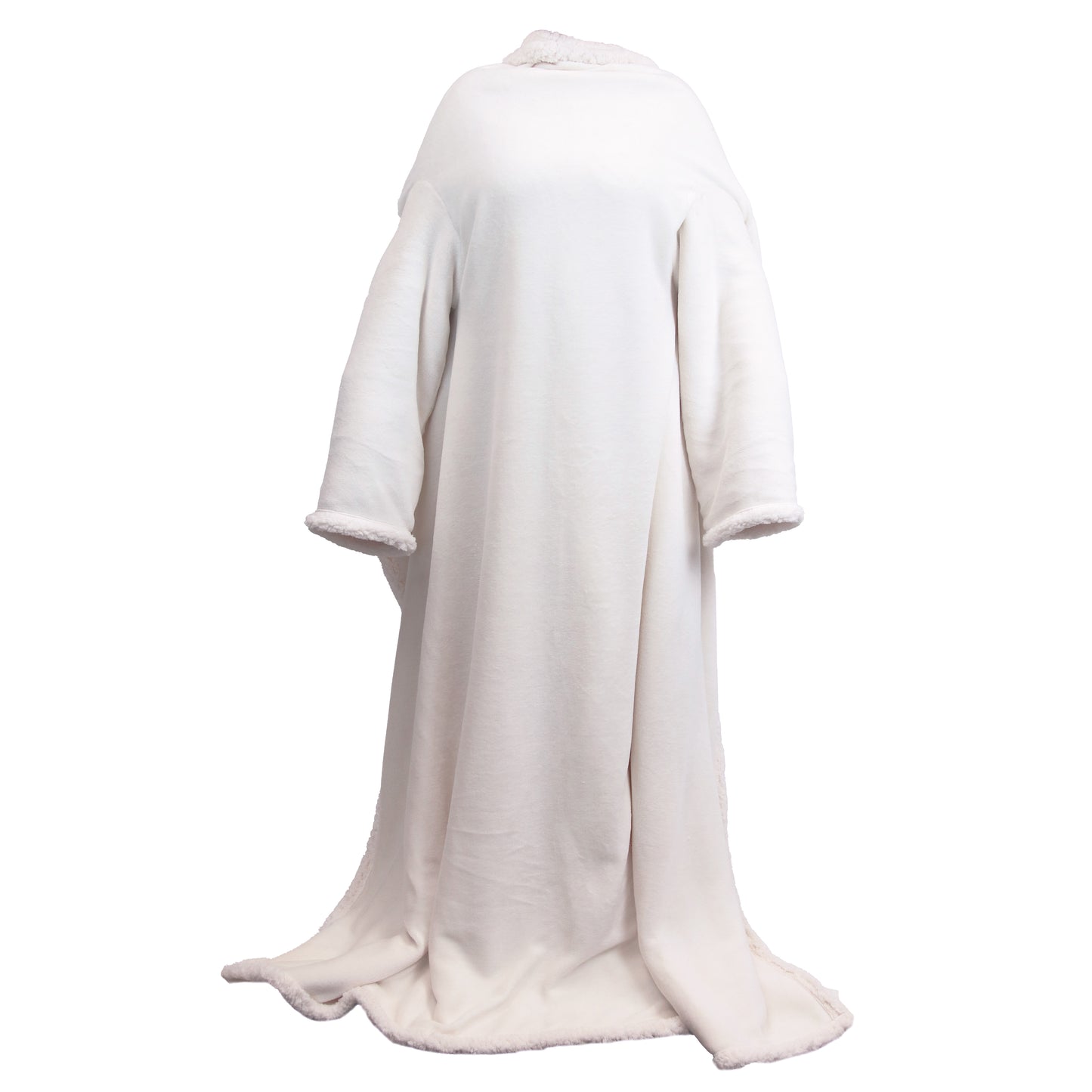 Plaid LARS met mouwen - 140x180 cm - Teddy binnenkant - Meerbach Home Deco